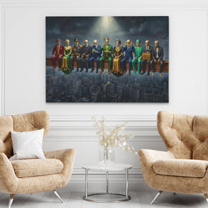 Bones Metropolitan Throne - Luxury Wall Art