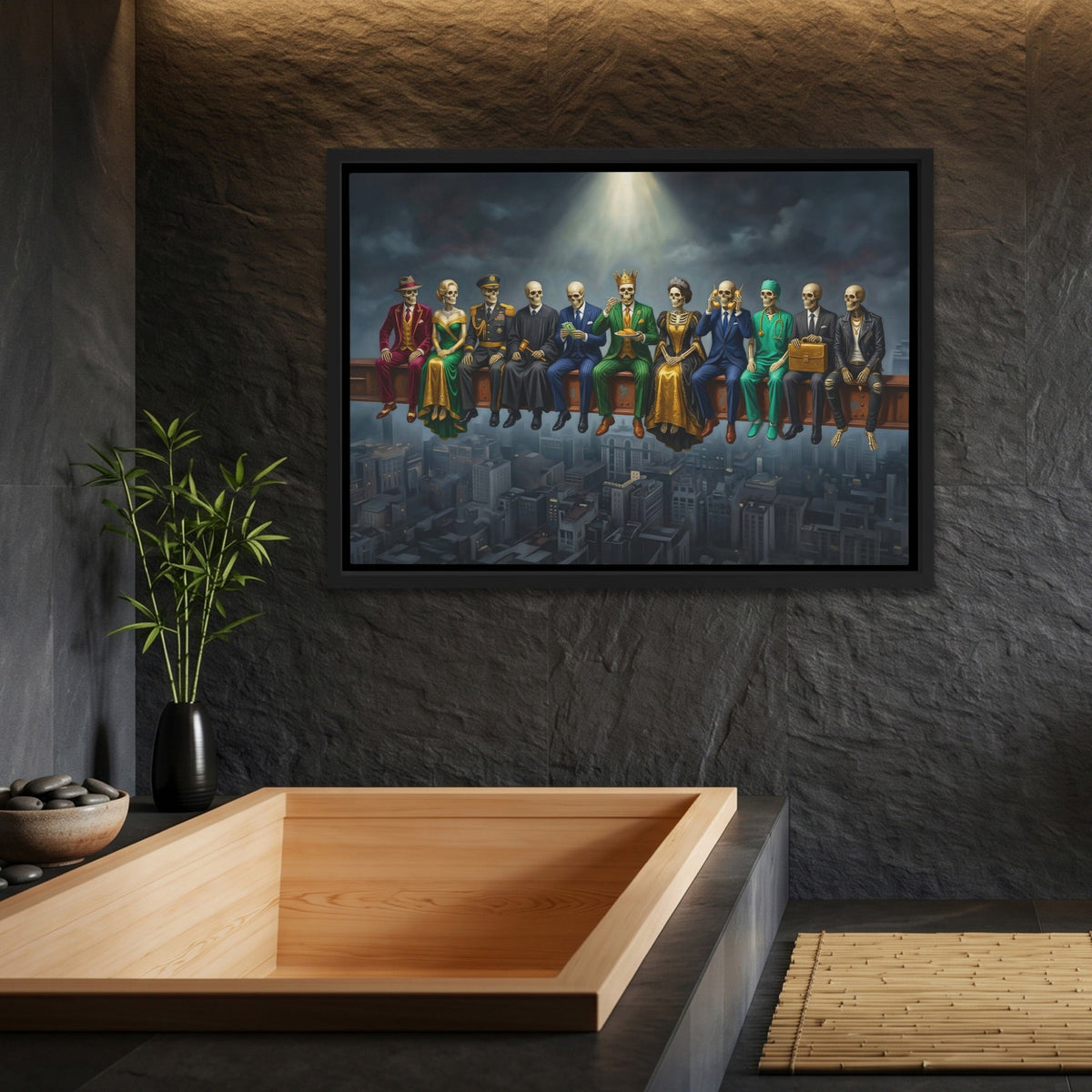 Bones Metropolitan Throne - Luxury Wall Art