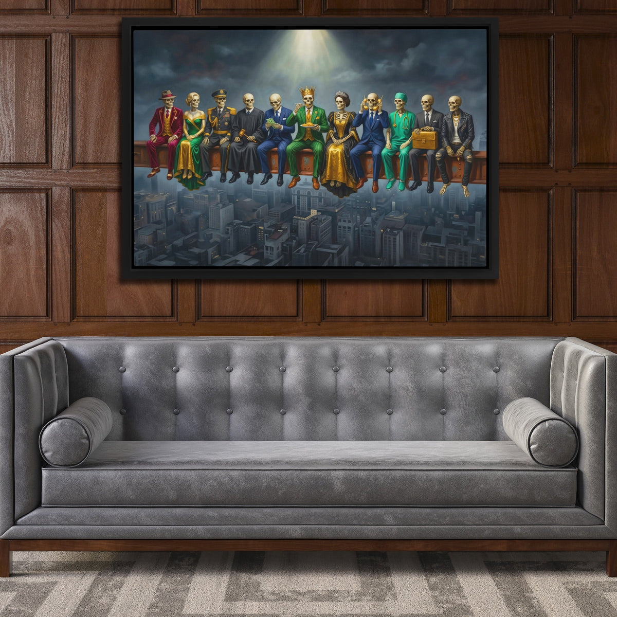 Bones Metropolitan Throne - Luxury Wall Art