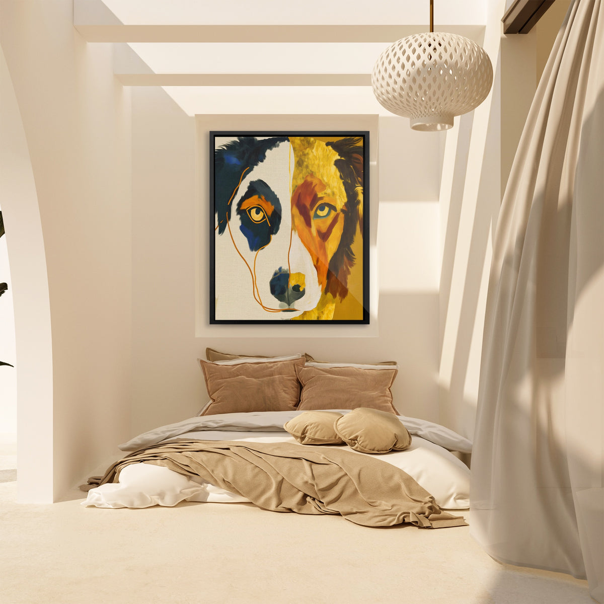 Border Collie Alert — Border Collie Alert Bali Bedroom 35