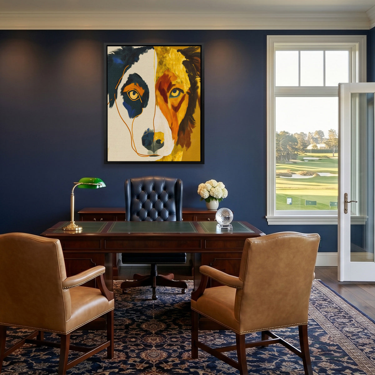 Border Collie Alert — Border Collie Alert Golf House Blue Port 179