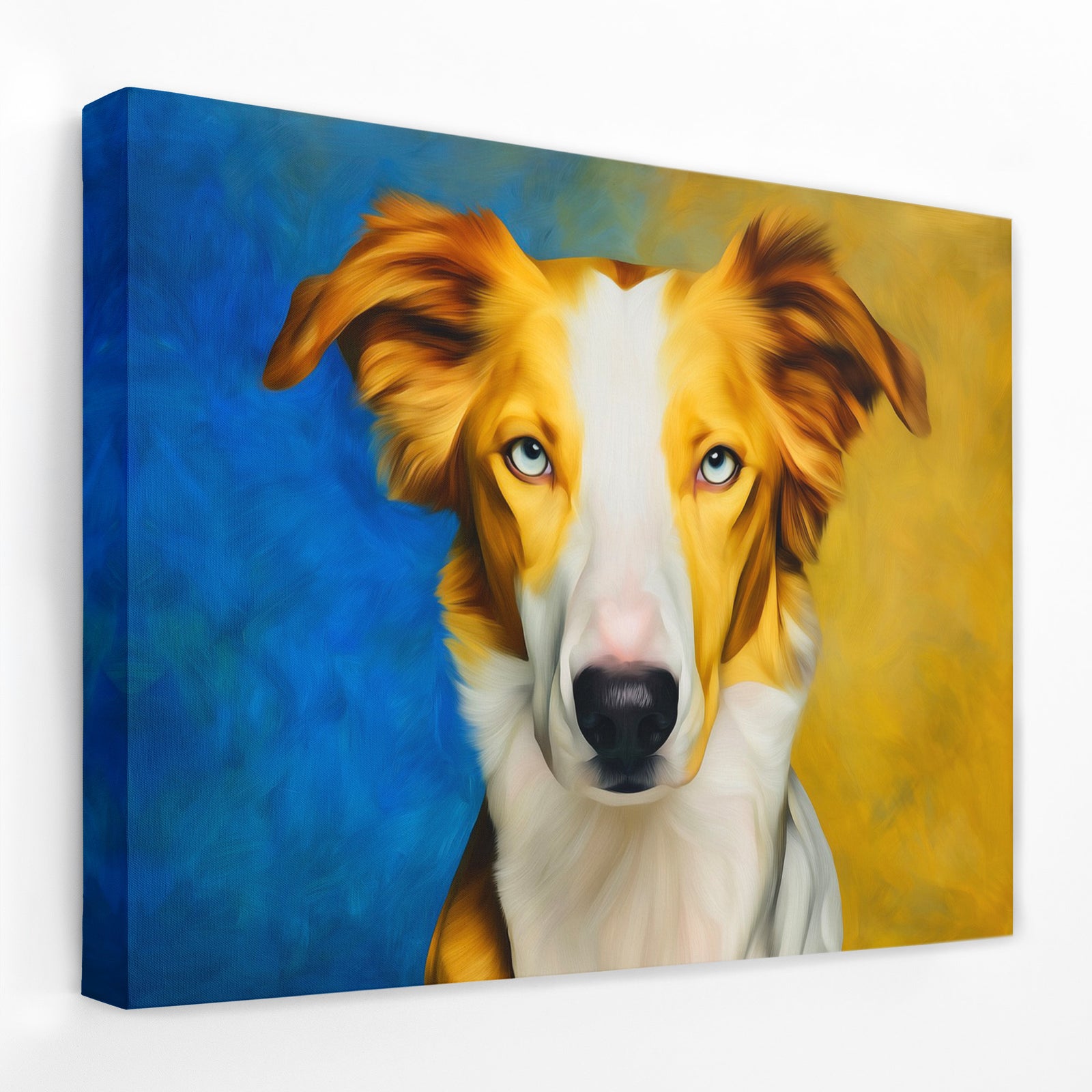 Border Collies Golden Light - Luxury Wall Art