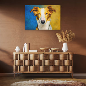 Border Collies Golden Light - Luxury Wall Art