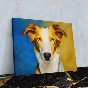 Border Collies Golden Light - Luxury Wall Art