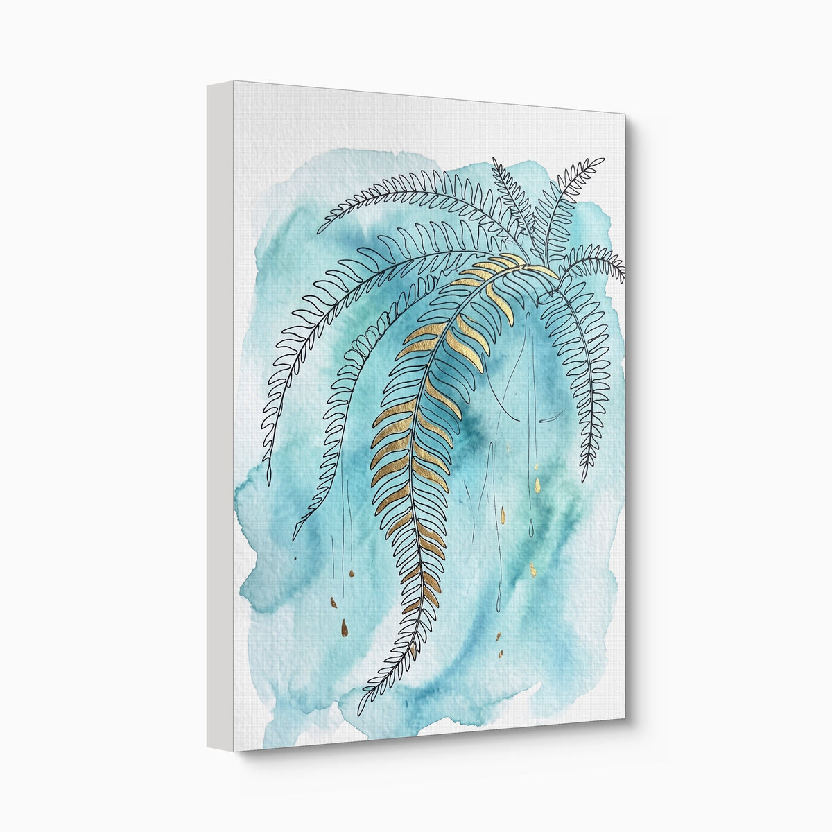 Boston Fern Cascade - Luxury Wall Art