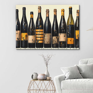 Bottle Harmony - Luxury Wall Art