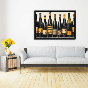 Bottle Harmony - Luxury Wall Art