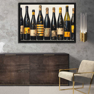 Bottle Harmony - Luxury Wall Art