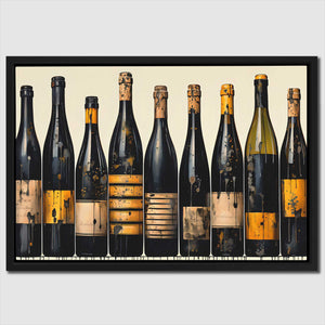 Bottle Harmony - Luxury Wall Art