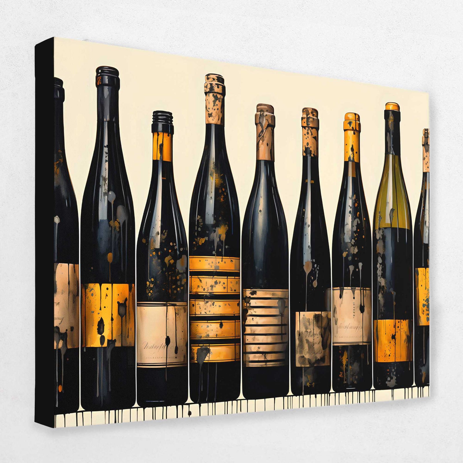 Bottle Harmony - Cocktail Canvas Wall Art