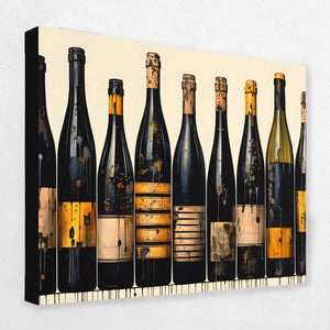 Bottle Harmony - Luxury Wall Art