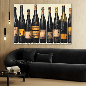 Bottle Harmony - Luxury Wall Art