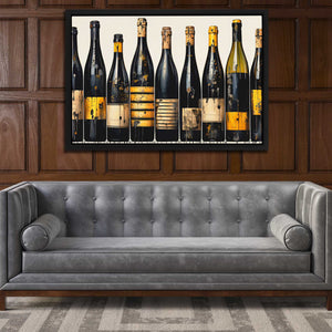 Bottle Harmony - Luxury Wall Art