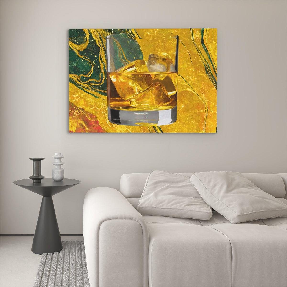 Bourbons Liquid Fire - Luxury Wall Art