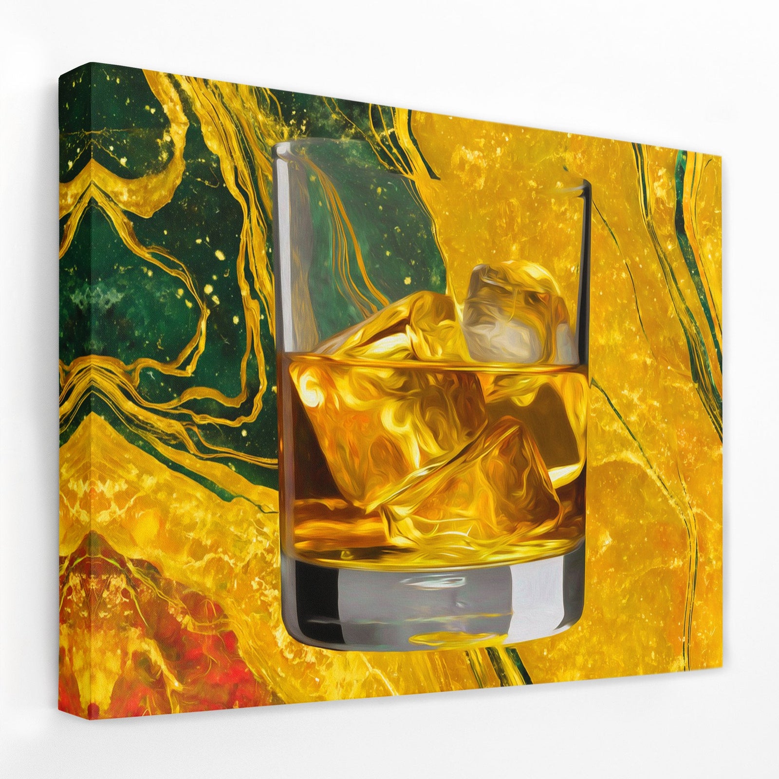 Bourbons Liquid Fire - Luxury Wall Art