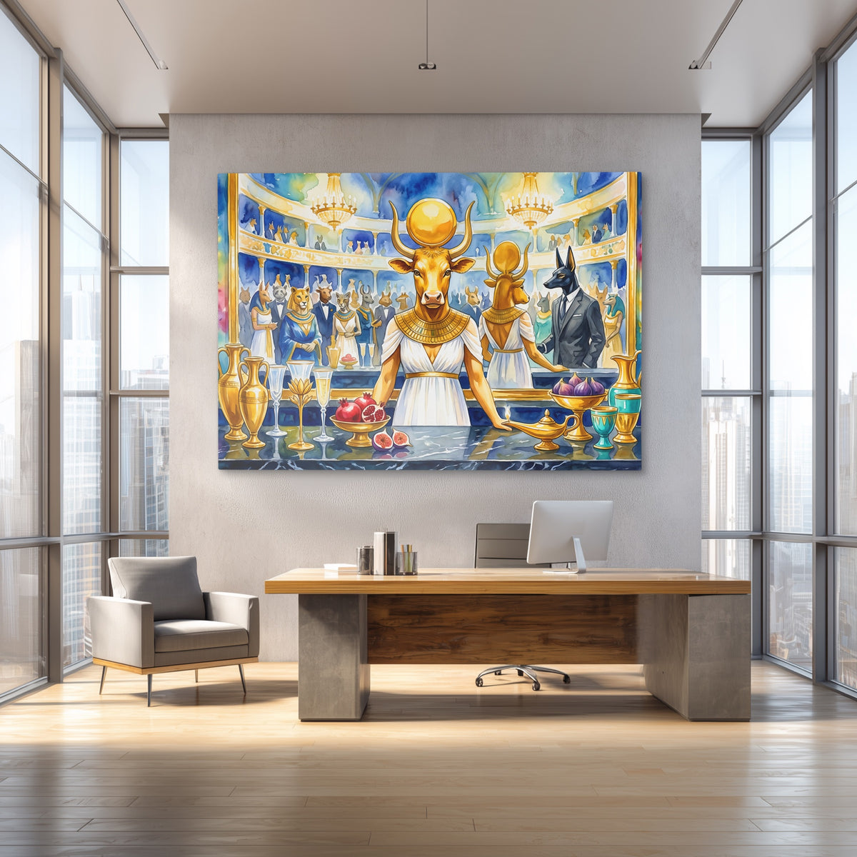 Bovine Golden Opera — Bovine Golden Opera Baller Office 19
