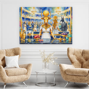 Bovine Golden Opera — Bovine Golden Opera brown chairs land 227