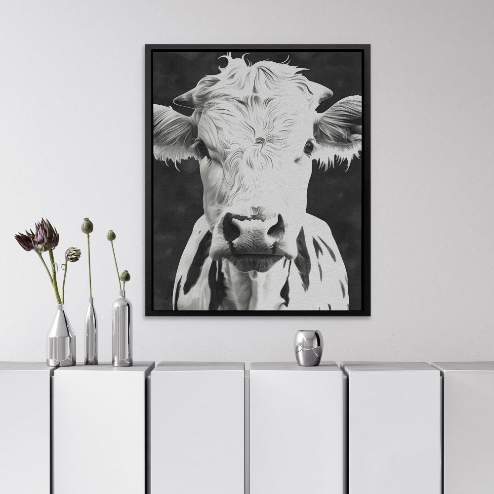 Bovine Portrait - Luxury Wall Art