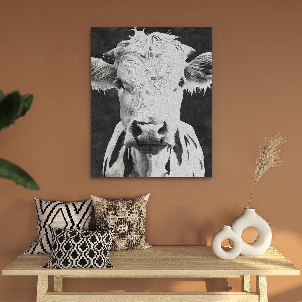 Bovine Portrait - Luxury Wall Art