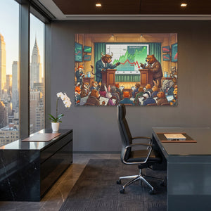 Brazen Bulls Debate — Brazen Bulls Debate Office View Land 181