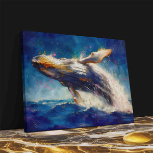 Breaching Whale - Luxury Wall Art