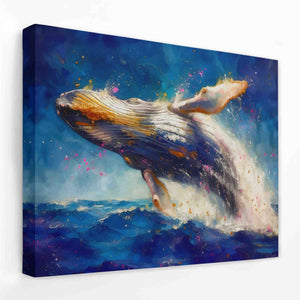 Breaching Whale - Luxury Wall Art