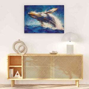 Breaching Whale - Luxury Wall Art