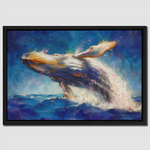 Breaching Whale - Luxury Wall Art