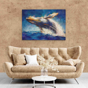 Breaching Whale - Luxury Wall Art