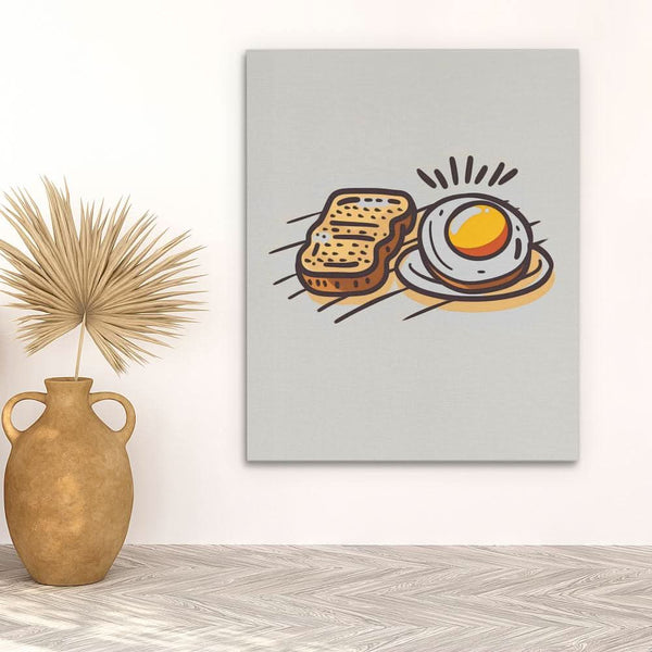 Breakfast Toast in a room