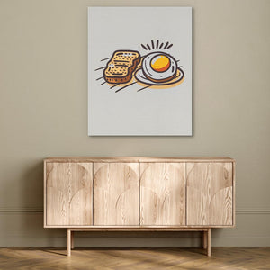 Breakfast Toast - Luxury Wall Art