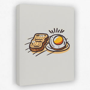 Breakfast Toast - Luxury Wall Art