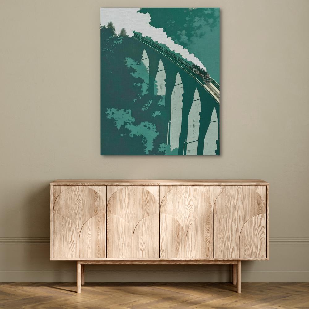 Bridge to Nowhere - Luxury Wall Art