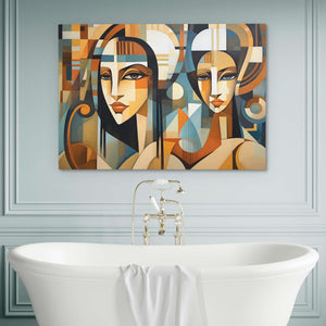 Bright Eyed Goddesses - Luxury Wall Art