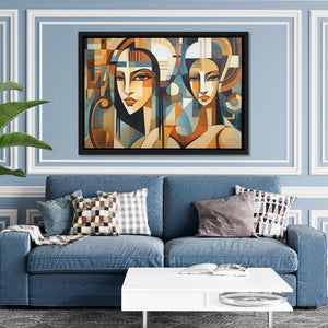 Bright Eyed Goddesses - Luxury Wall Art