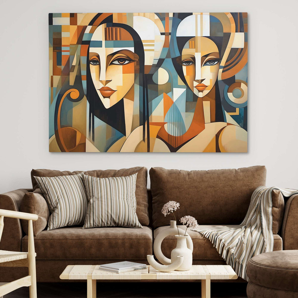 Bright Eyed Goddesses - Luxury Wall Art