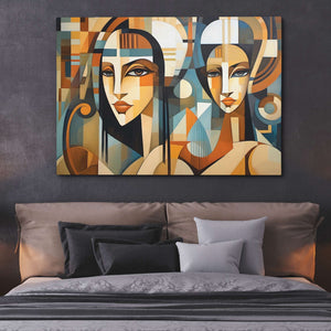 Bright Eyed Goddesses - Luxury Wall Art