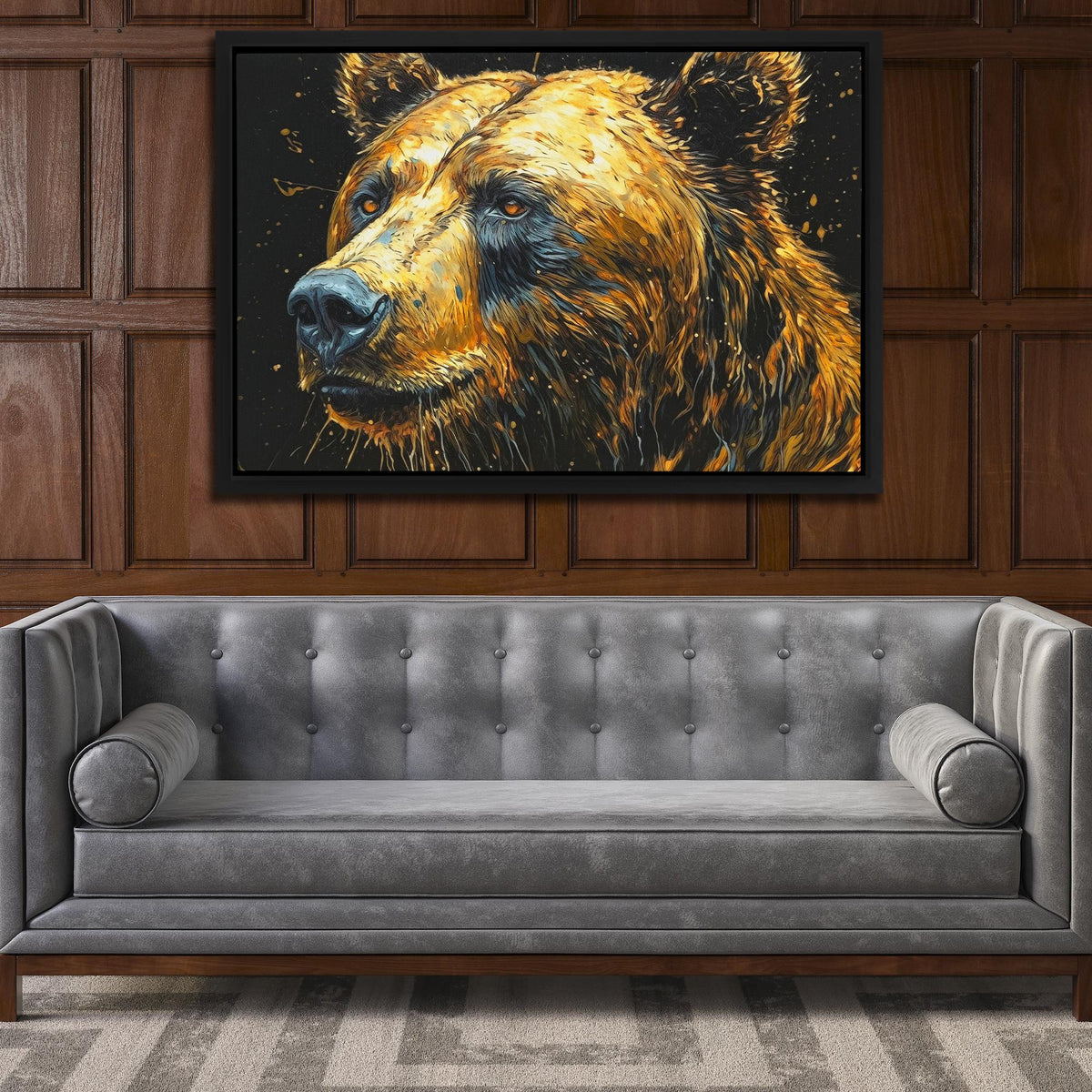 Brilliant Bear - Luxury Wall Art