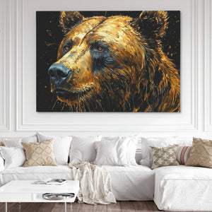 Brilliant Bear - Luxury Wall Art