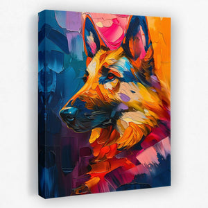 Brilliant German Shepherd - Luxury Wall Art