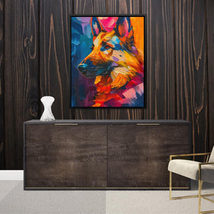 Brilliant German Shepherd - Luxury Wall Art