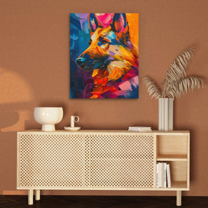 Brilliant German Shepherd - Luxury Wall Art