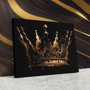 Broken Gothic Crown - Luxury Wall Art