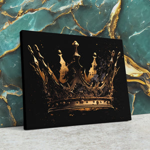 Broken Gothic Crown - Luxury Wall Art