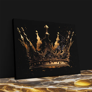 Broken Gothic Crown - Luxury Wall Art