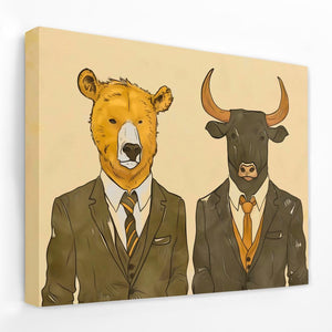 Brokers in Arms - Luxury Wall Art