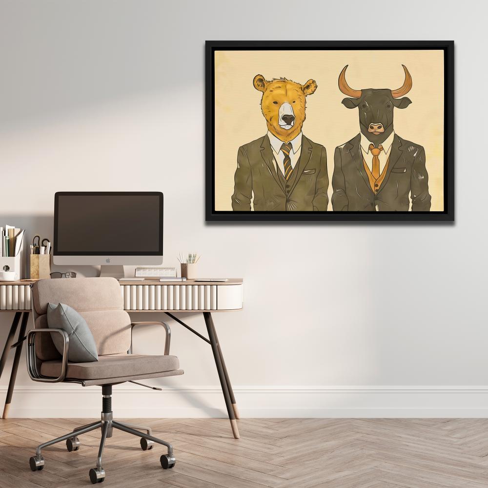 Brokers in Arms - Luxury Wall Art