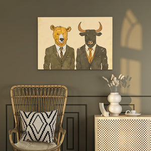 Brokers in Arms - Luxury Wall Art