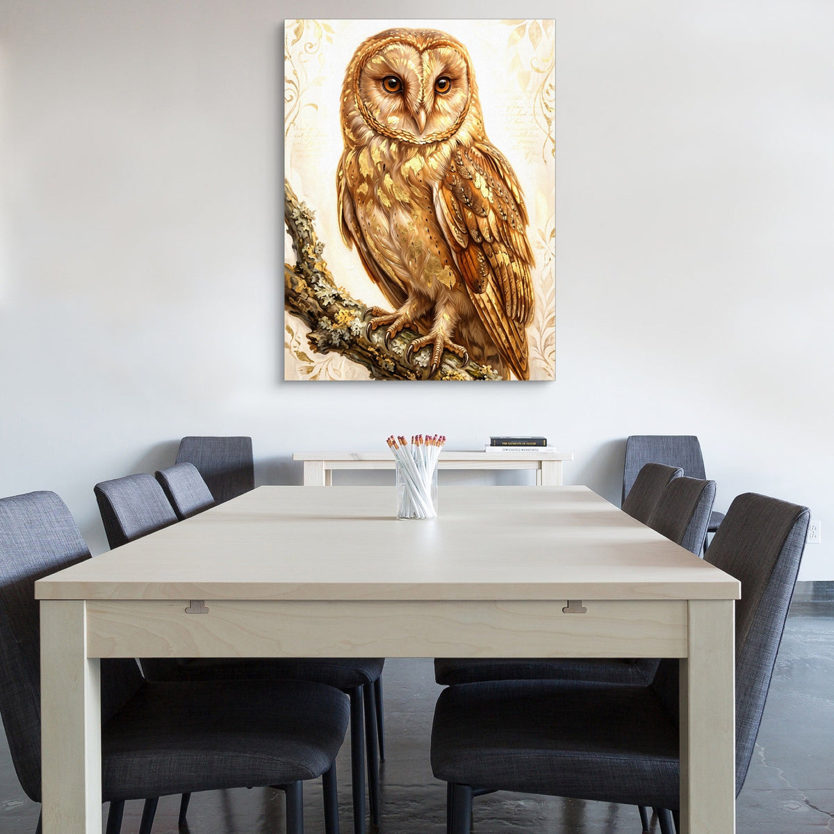 Bronze Owl - Luxury Wall Art