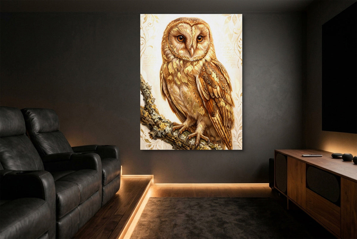 Bronze Owl - Luxury Wall Art